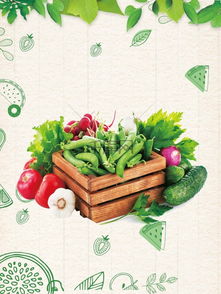 有机农产品 新鲜蔬菜海报背景图片免费下载 广告背景 psd 千库网 图片编号5095922